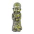 Buddha Figur Kind lachend mit Blume