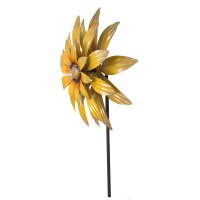 Metall Windrad Blume