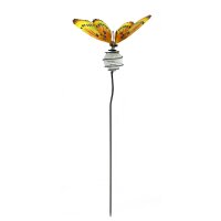 Metall Stecker Schmetterling mit Solar