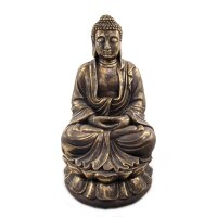 Buddha XL sitzend - gold