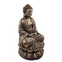 Buddha XL sitzend - gold