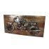 Metallbild Motorrad Seite 3D