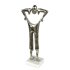 Abstrakte Skulptur - Figur mit Hose