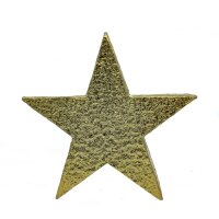 Metall Stern 3D L - gold