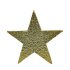 Metall Stern 3D M - gold