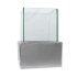 Kerzenhalter Metallic silber - Quadratisch
