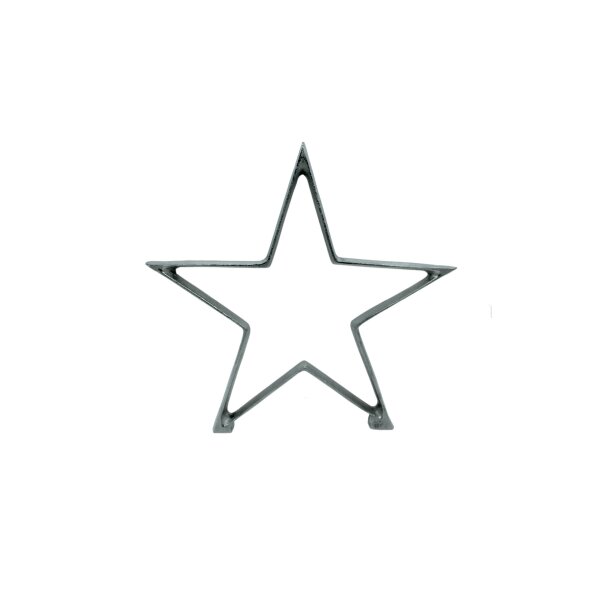 Metall Stern stehend - klein