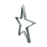 Metall Stern stehend - klein