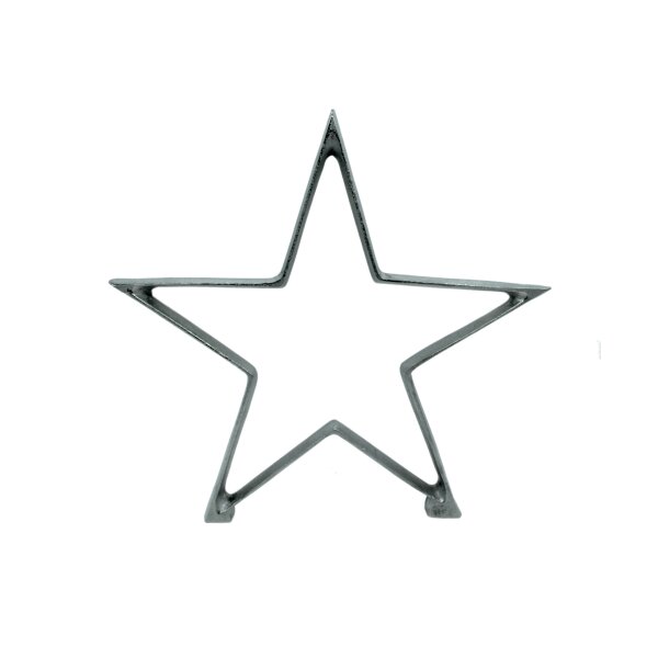 Metall Stern stehend - mittel