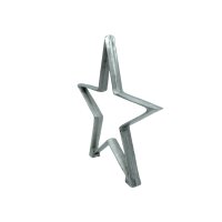 Metall Stern stehend - mittel