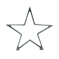Metall Stern stehend - gro&szlig;