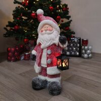 Weihnachtsmann mit Laterne 60cm