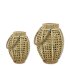 Rattan Laterne Natur