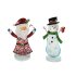 Metall Figur Weihnachten mit LED - Set