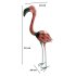 Recycle Metall Flamingo